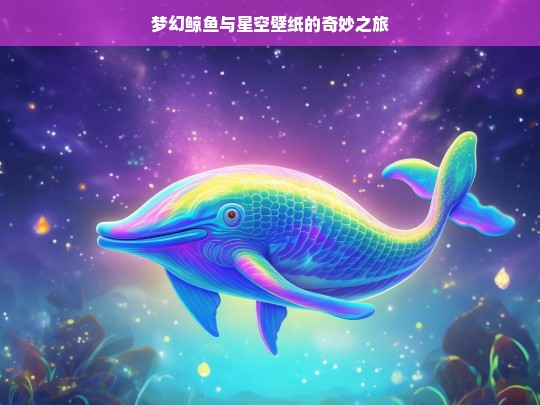 梦幻鲸鱼与星空壁纸的奇妙之旅，梦幻鲸鱼与星空壁纸的奇幻之旅